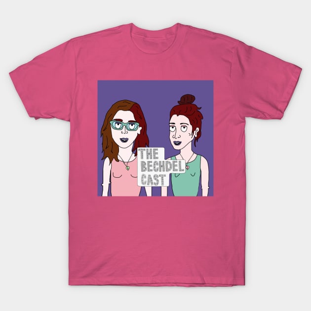 Hosts Logo T-Shirt by The Bechdel Cast